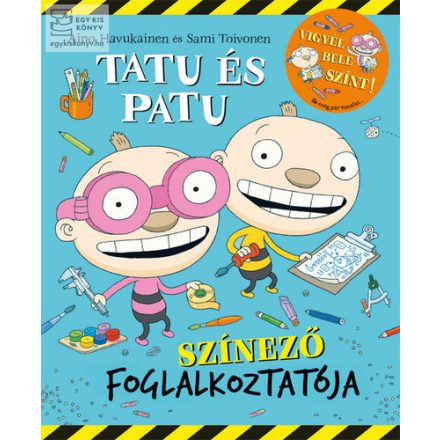 Tatu és Patu színező foglalkoztató